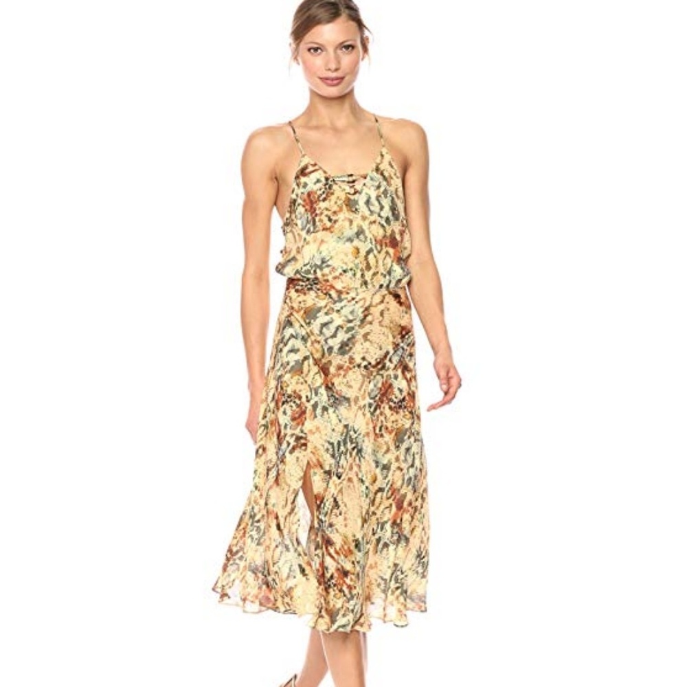 NWT Haute Hippie Ouroboro Silk Dress